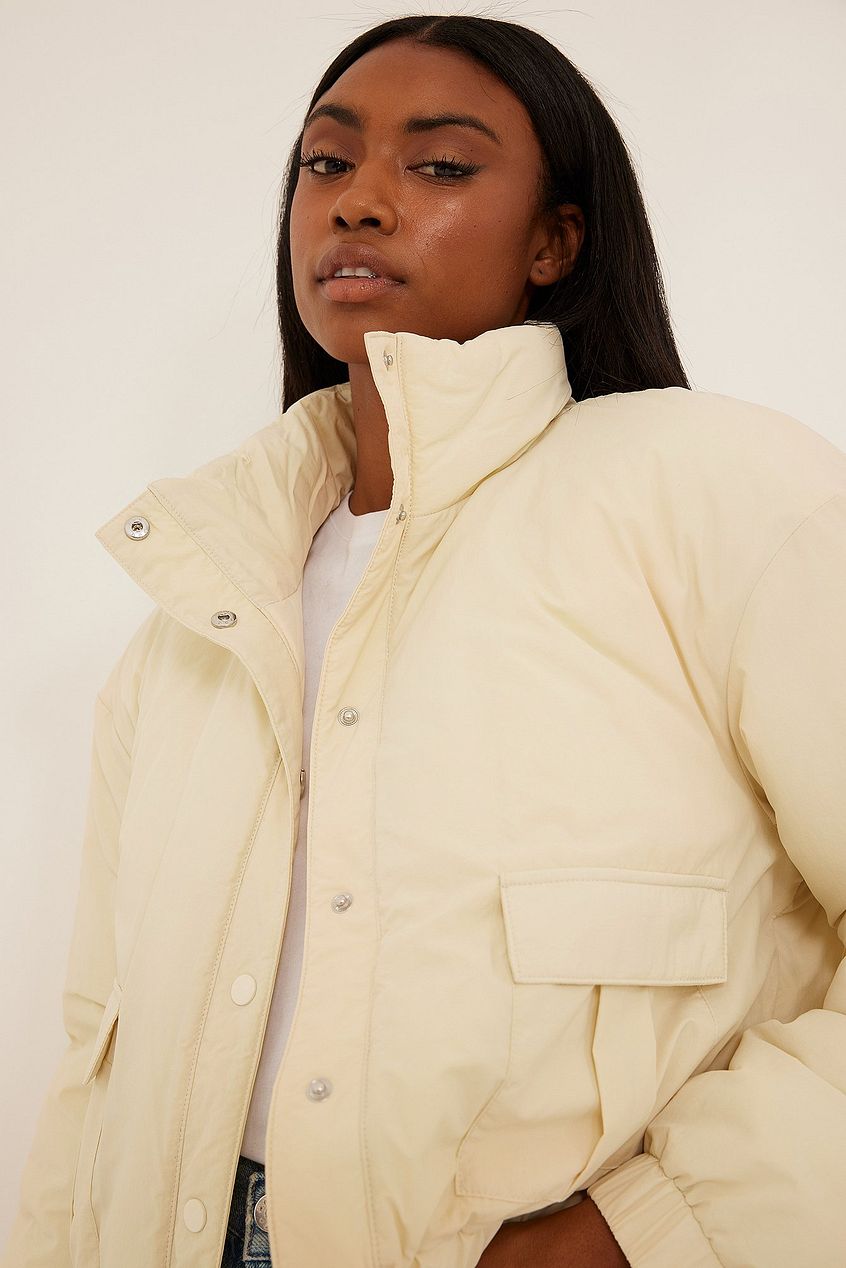 Padded Pocket Detail Jacket