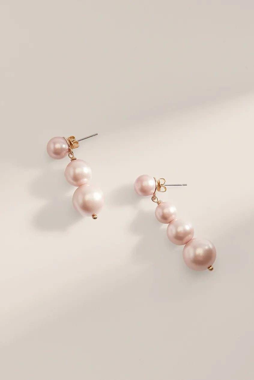 Pearlrow Earrings Pink