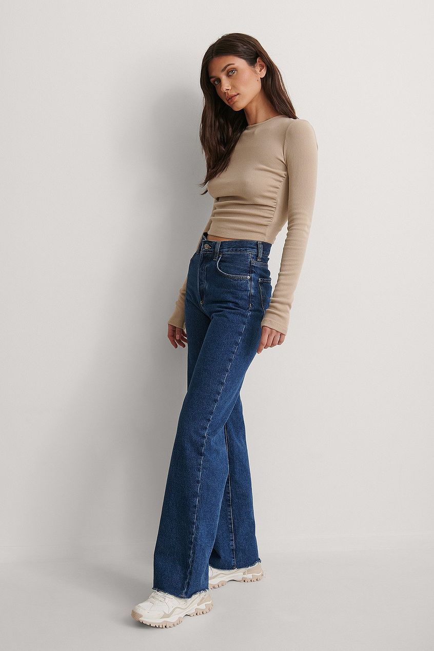Open Back Knot Detail Top