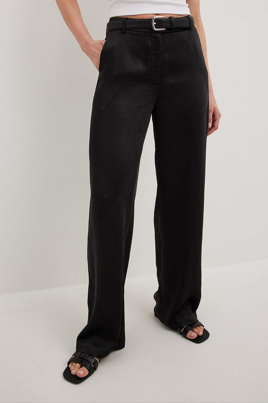 Satin Suit Pants