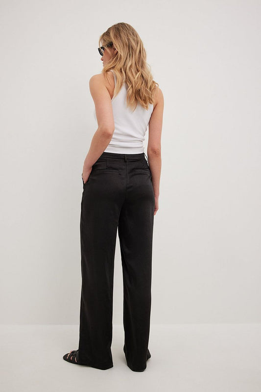 Satin Suit Pants