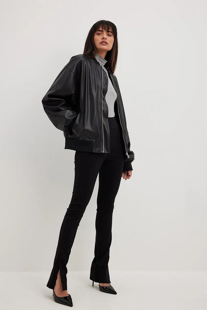 Slim-fit Super Stretch Slit Pants