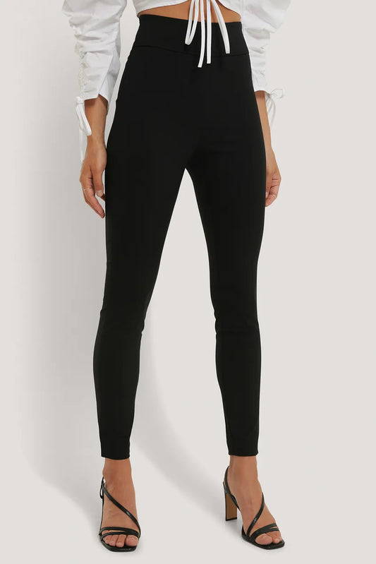 Slim-fit Super Stretch Pants Black