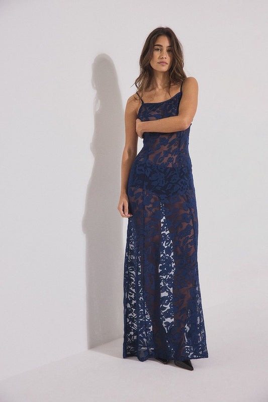 Strap Detail Maxi Dress