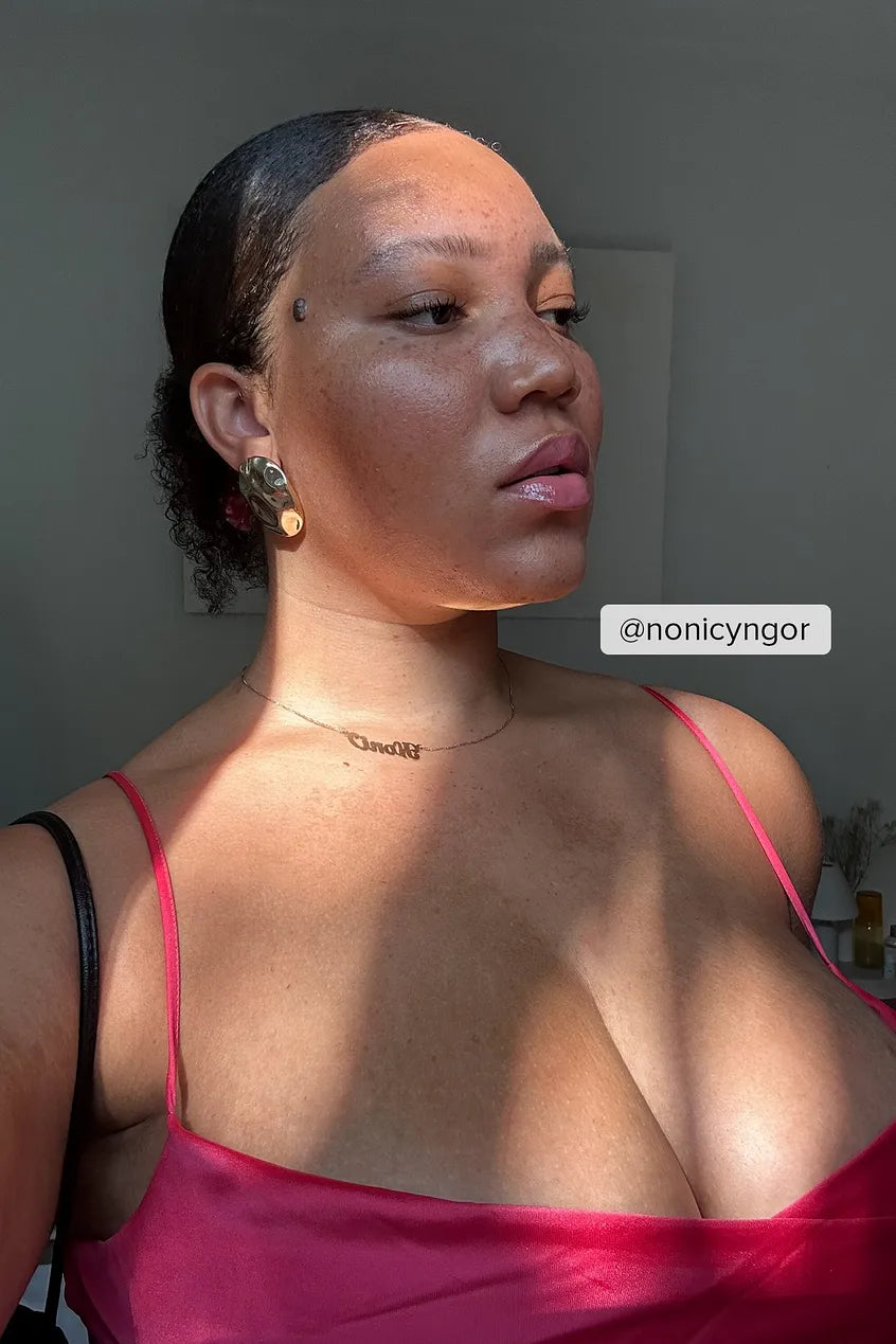 Oval Chunky Earrings