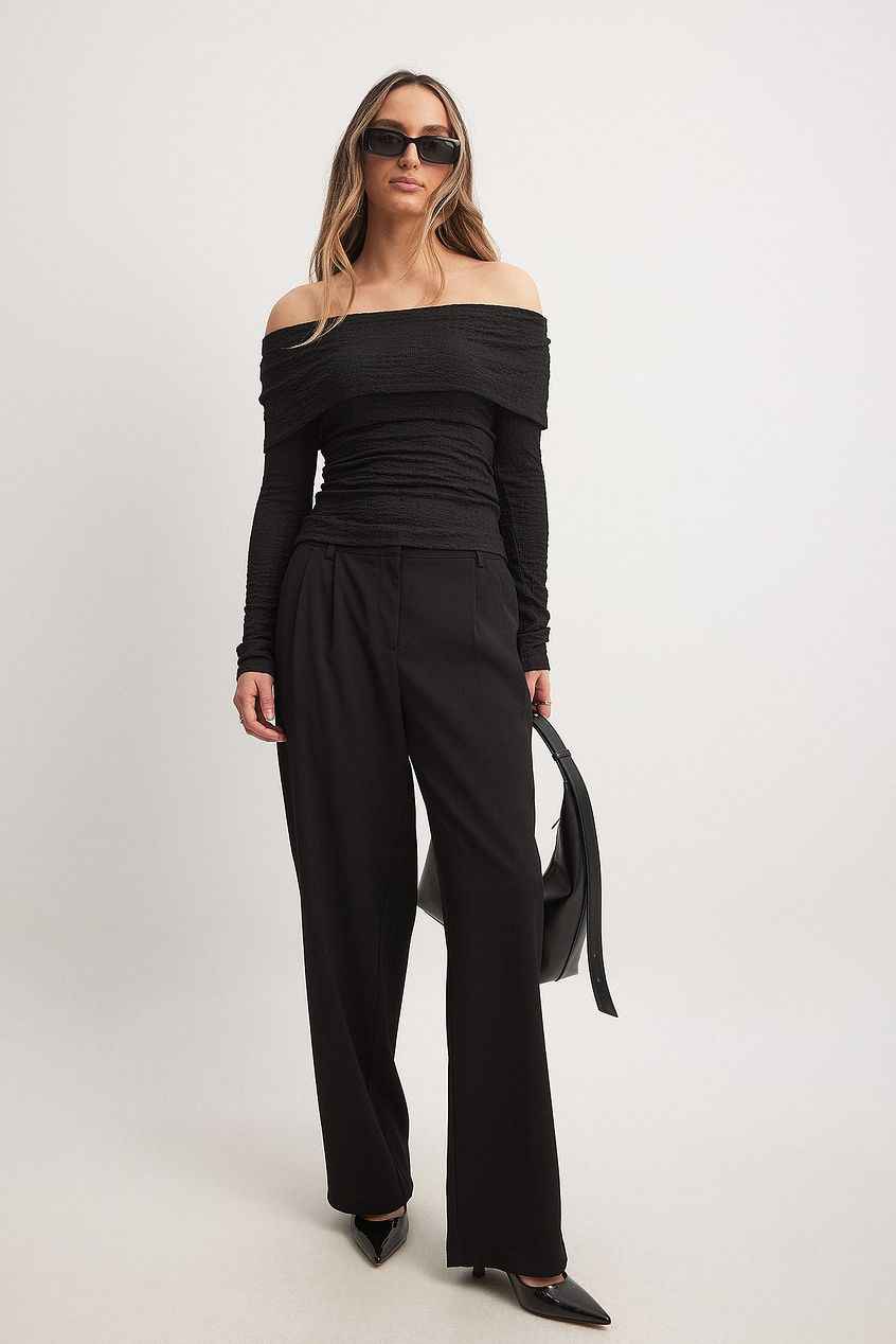 Na-kd Off Shoulder Structured Top