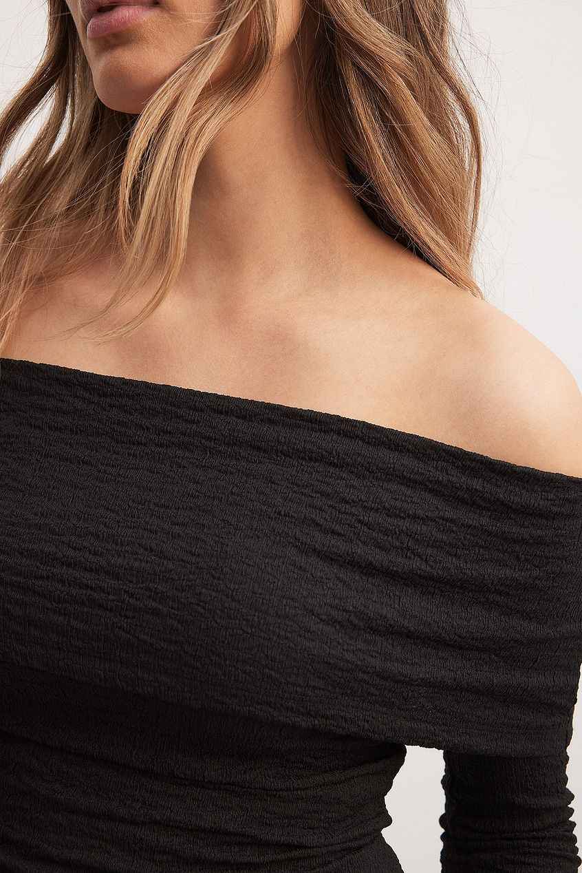 Na-kd Off Shoulder Structured Top