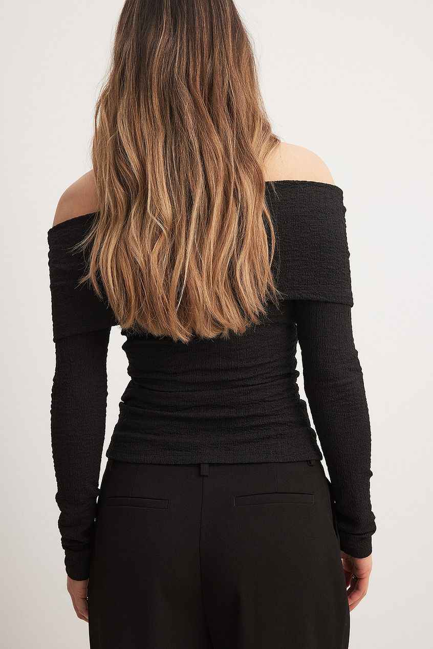 Na-kd Off Shoulder Structured Top