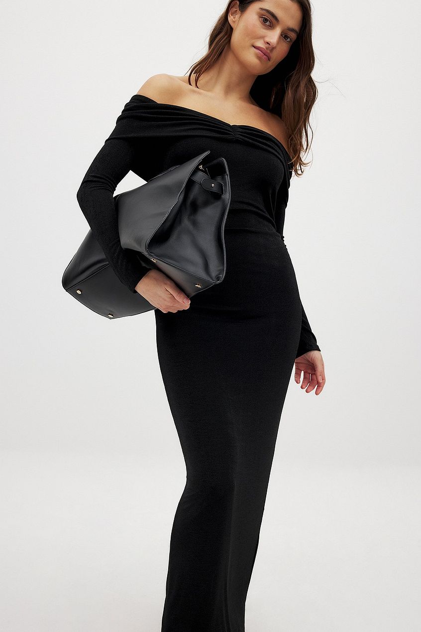 Na-kd Offshoulder Maxi Dress