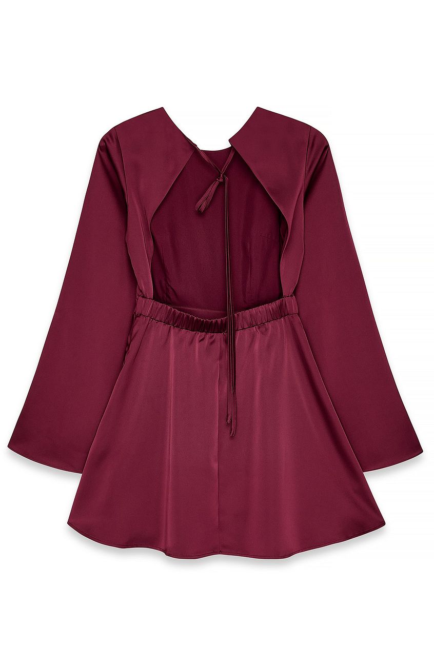 Na-kd Open Back Mini Dress