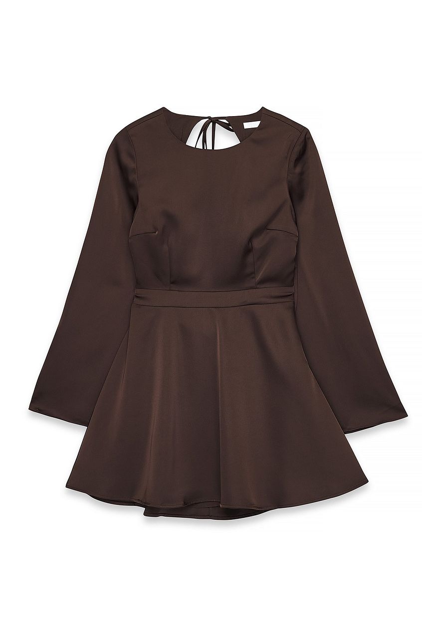 Na-kd Open Back Mini Dress