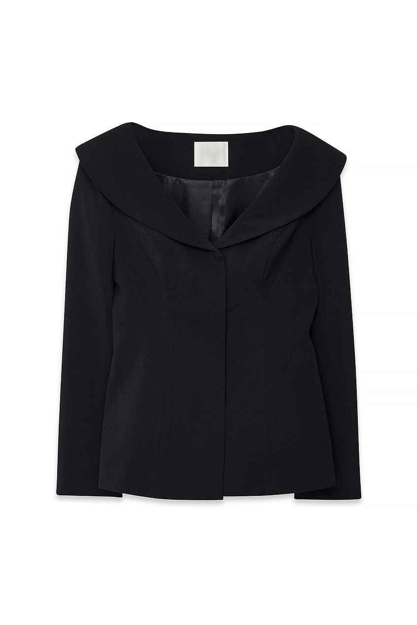 Na-kd Open Shawl Neckline Blazer
