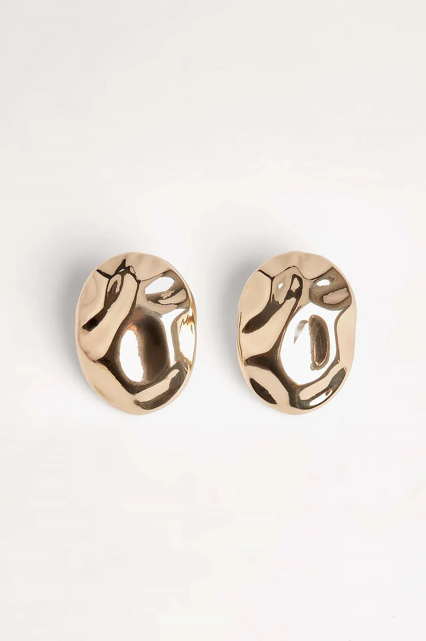 Oval Chunky Earrings