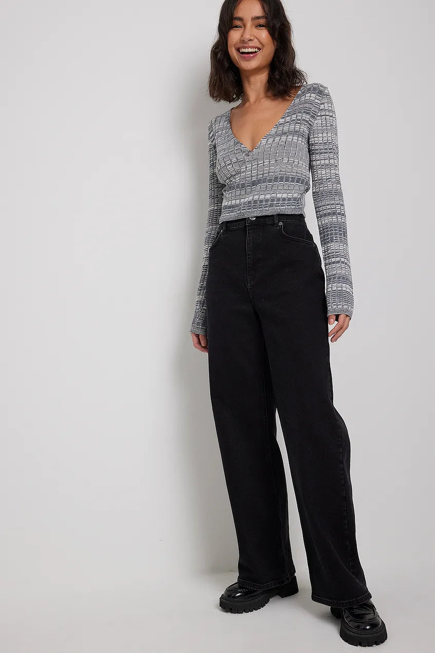 Overlap Cropped Top