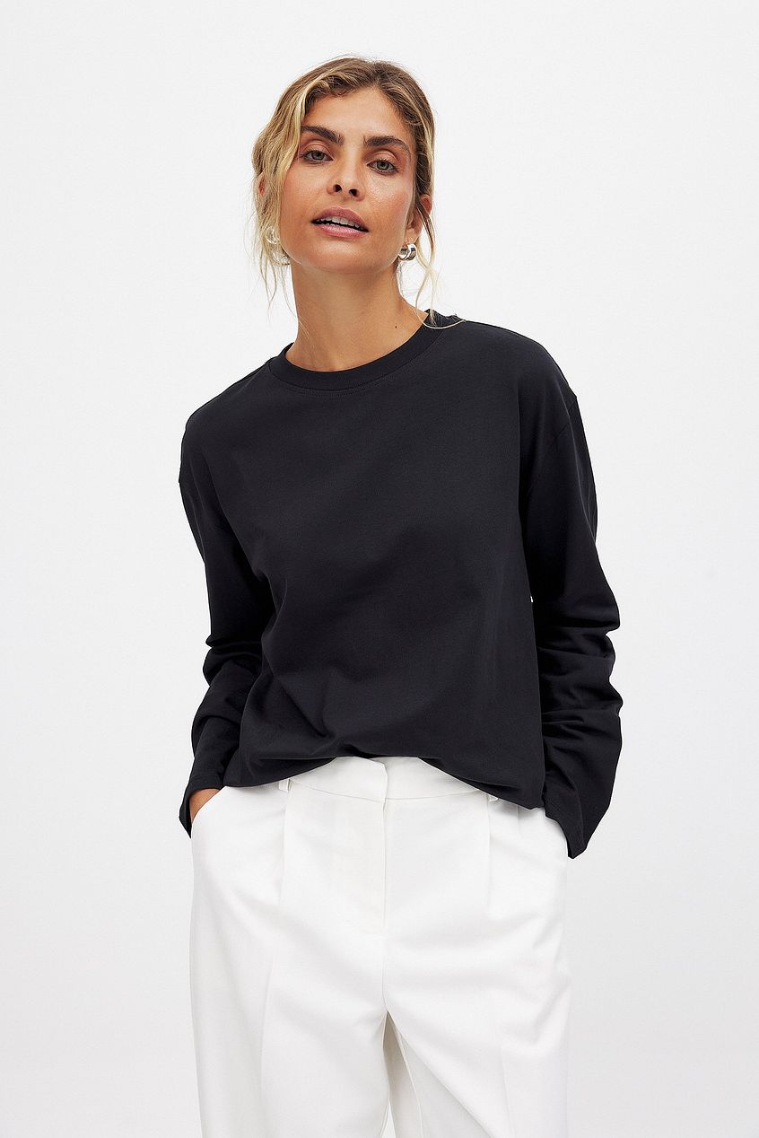 Oversized Long Sleeved Top