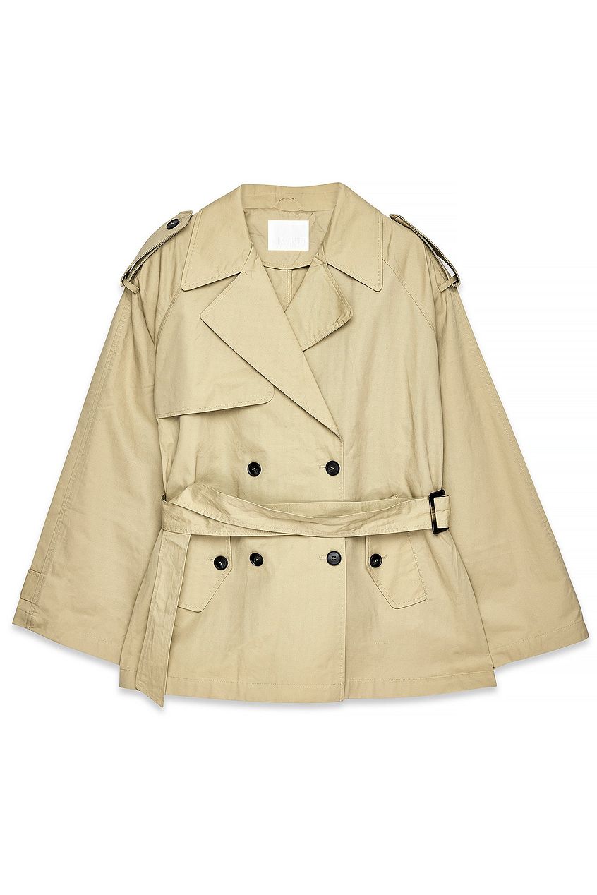 Na-kd Oversized Midi Trenchcoat