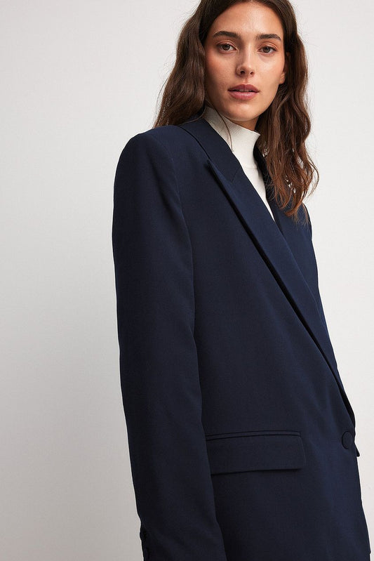 Oversized Padded Blazer Jacket