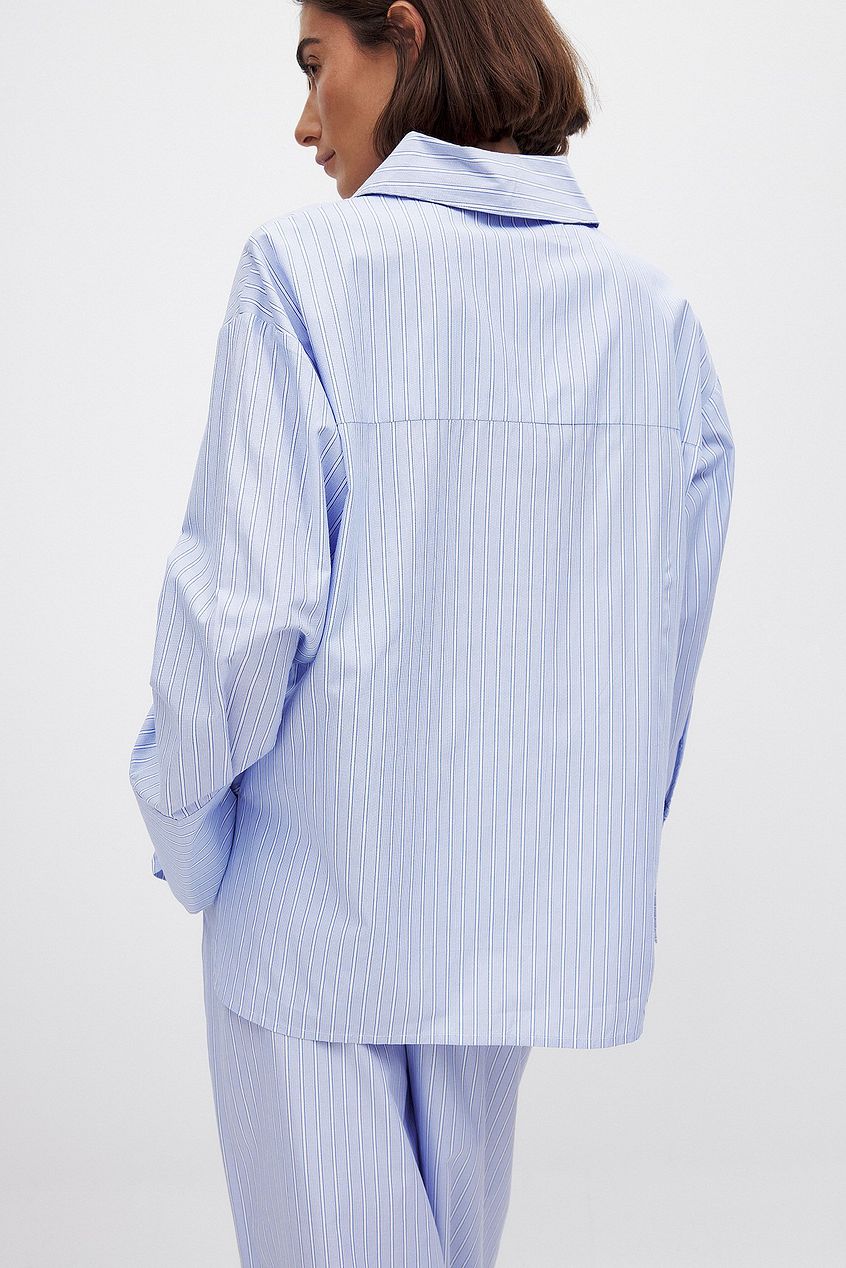 Oversized Striped Shirt