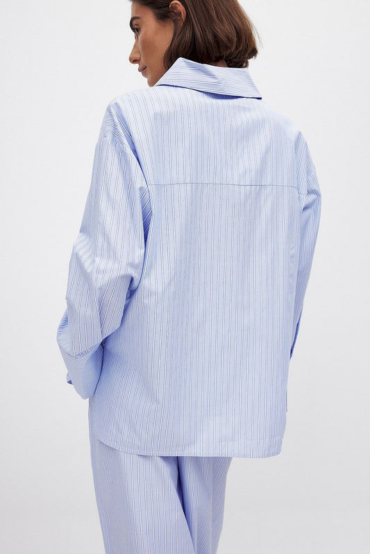 Oversized Striped Shirt
