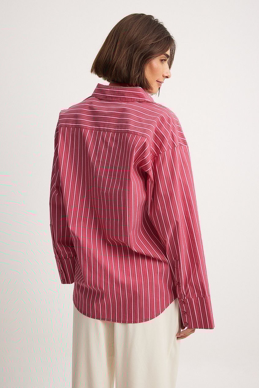 Oversized Striped Shirt