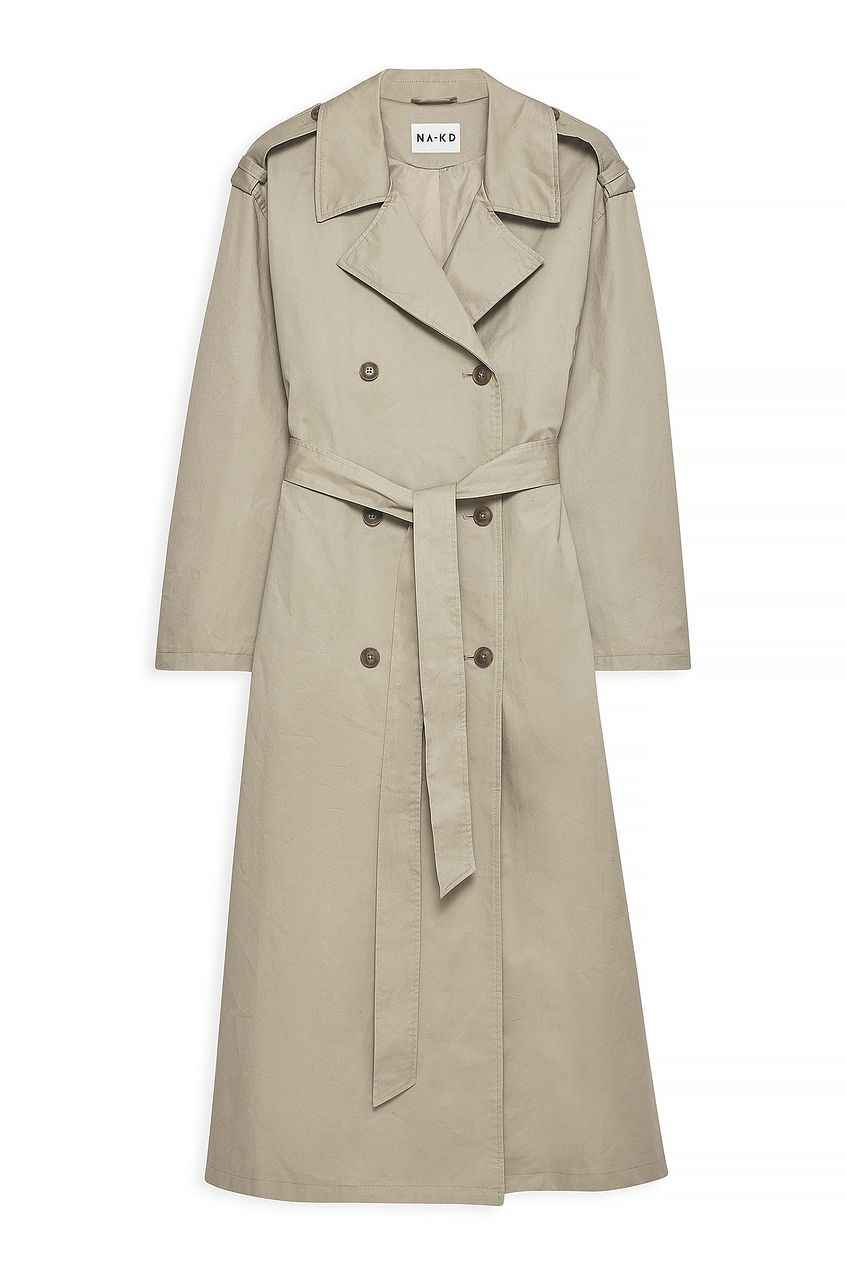 Na-kd Oversized Trenchcoat