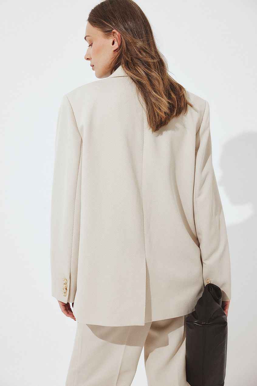 Na-kd Oversized Twill Blazer