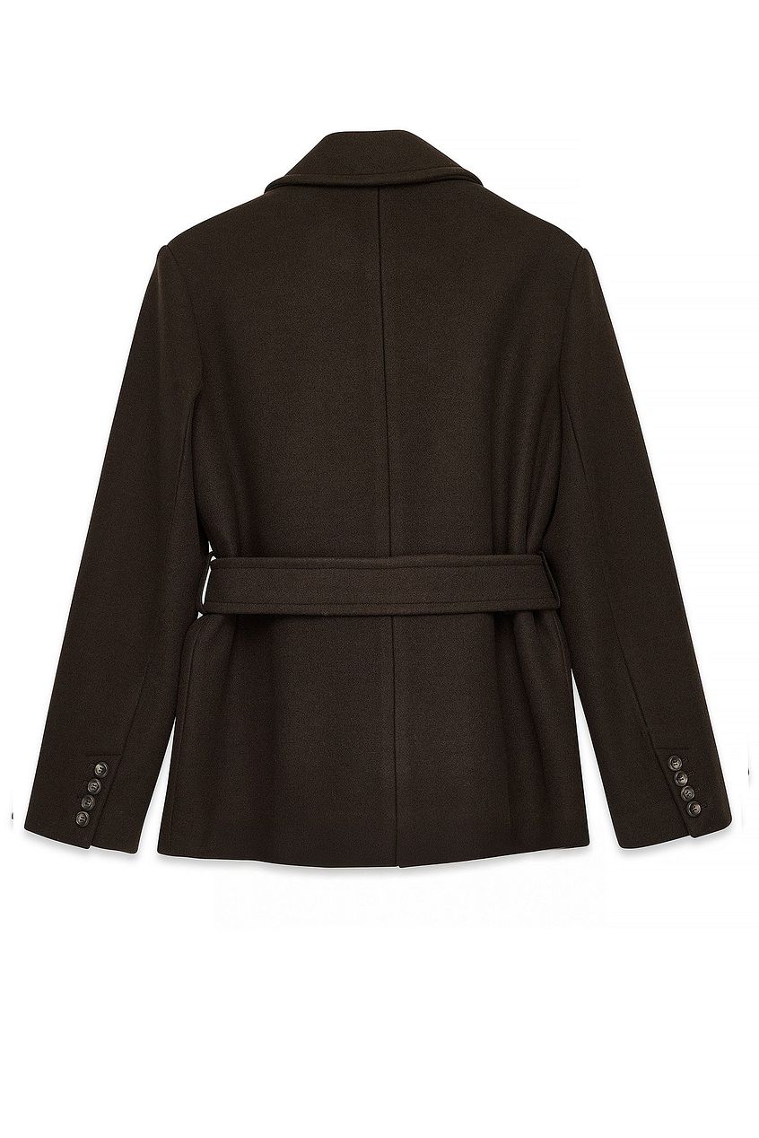 Na-kd Oversized Wool Blend Short Coat