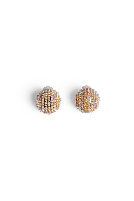 Pearl Stone Earrings