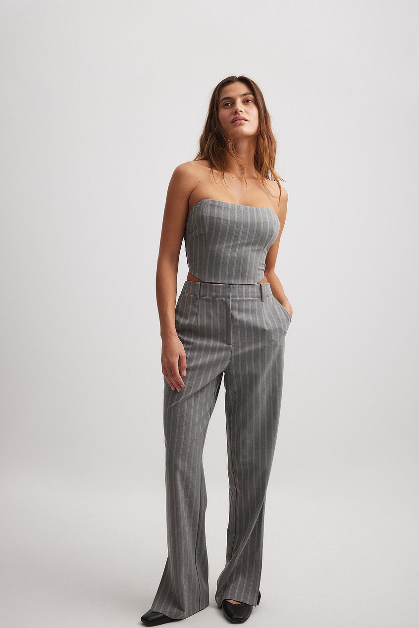 Pleated Corset Top