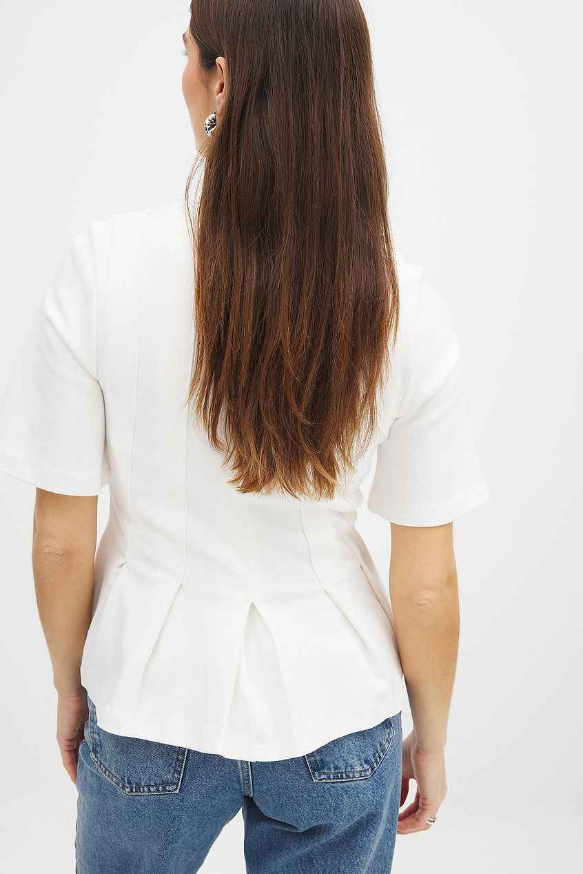 Na-kd Pleated Tee
