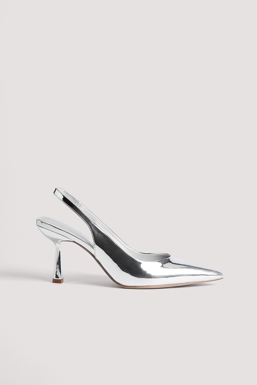 Pointy Slingback Pumps