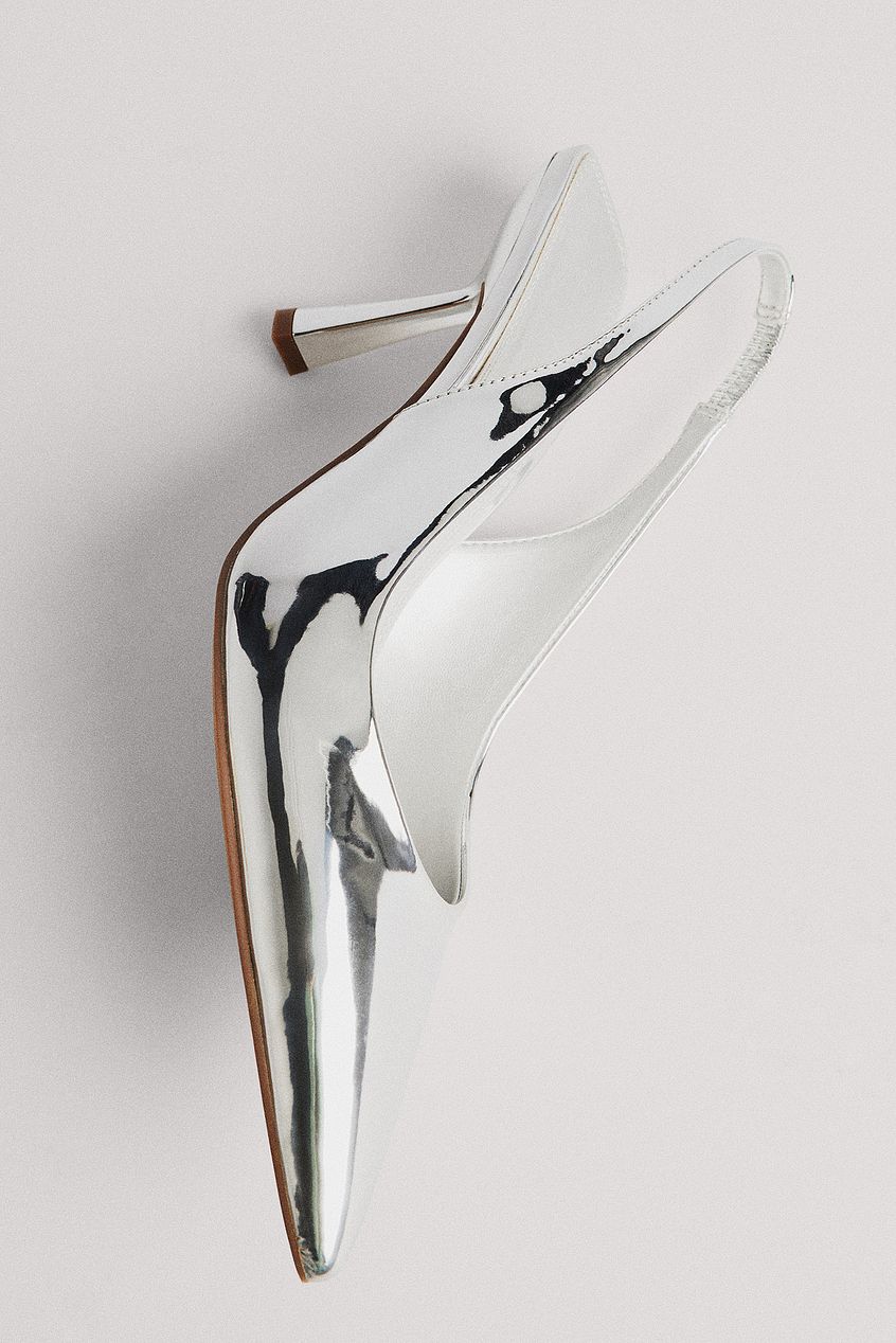 Pointy Slingback Pumps