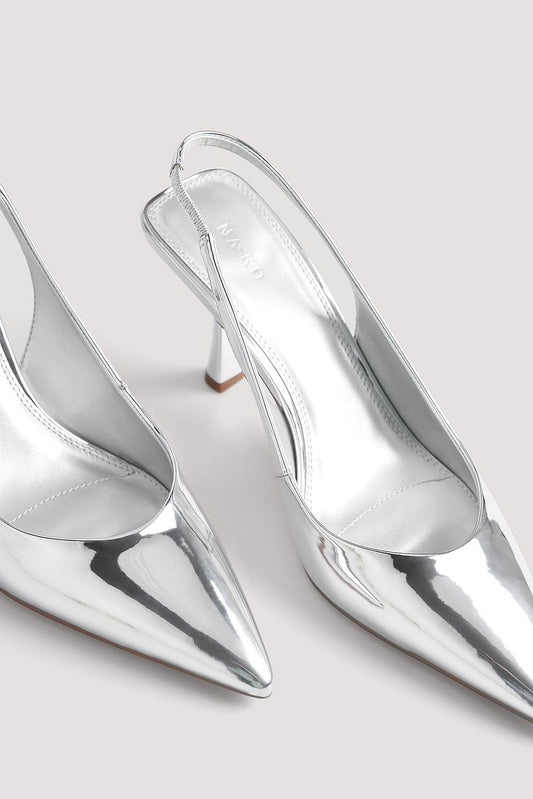Pointy Slingback Pumps