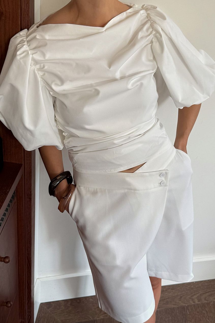 Na-kd Puff Sleeve Top