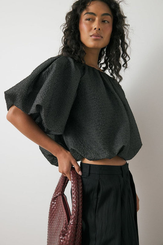 Na-kd - Puff Sleeve Volume Blouse