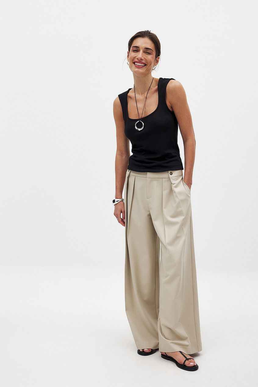 Na-kd Punto Sleeveless Top