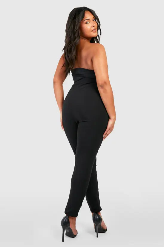 boohoo Plus Super Stretch Fitted Trousers