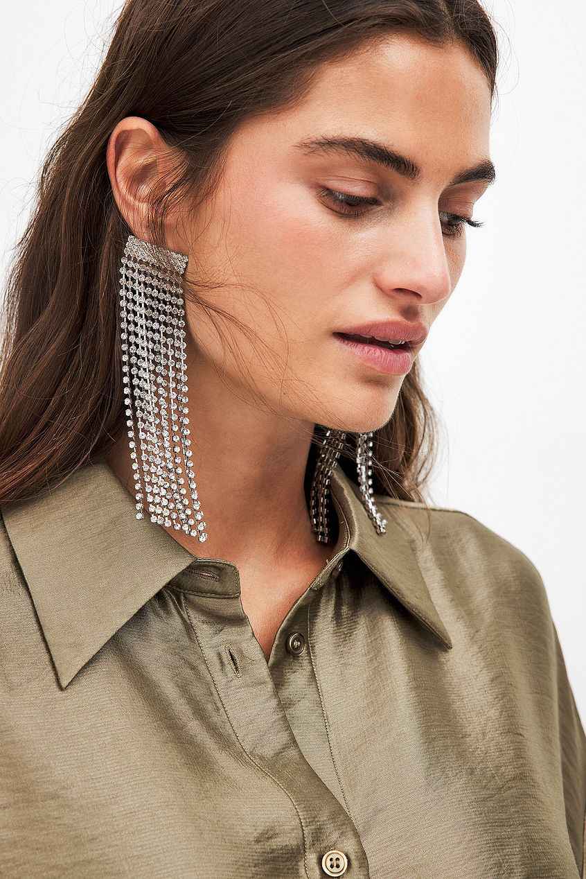 Na-kd Rhinestones Earrings