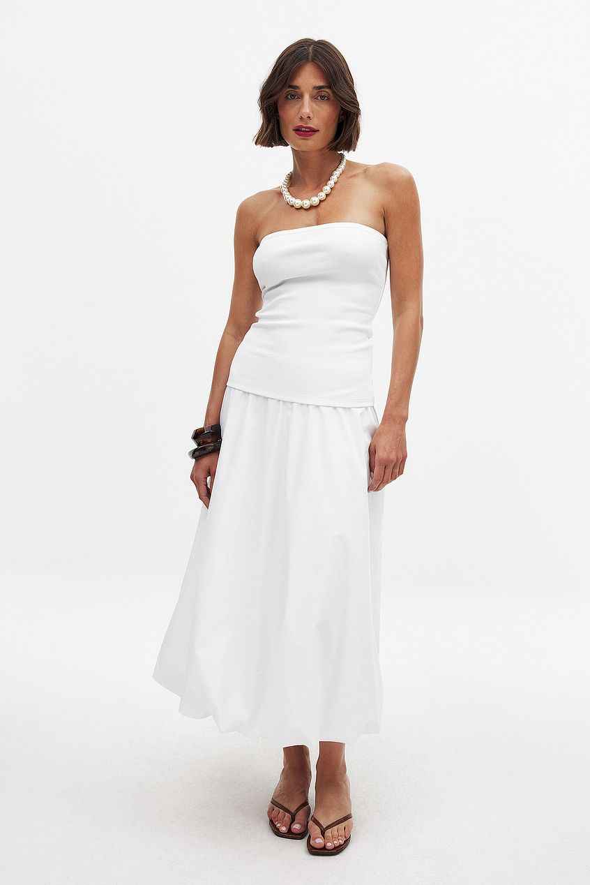 Na-kd Ribbed Tube Top