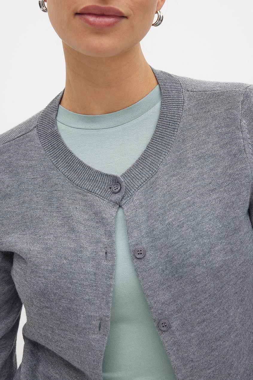 Na-kd Round Neck Long Sleeve Top