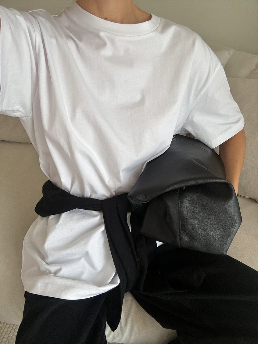 Na-kd Round Neck Oversized Tee