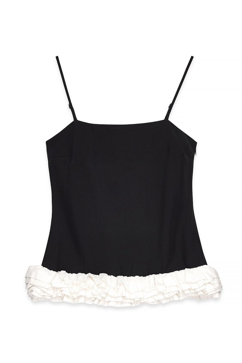 Na-kd Ruffle Detail Top