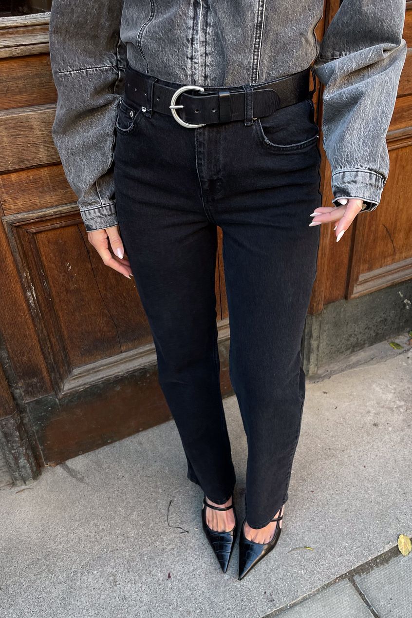 Straight High Waist Jeans