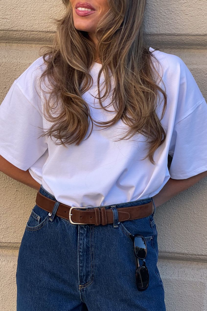 Na-kd Round Neck Oversized Tee