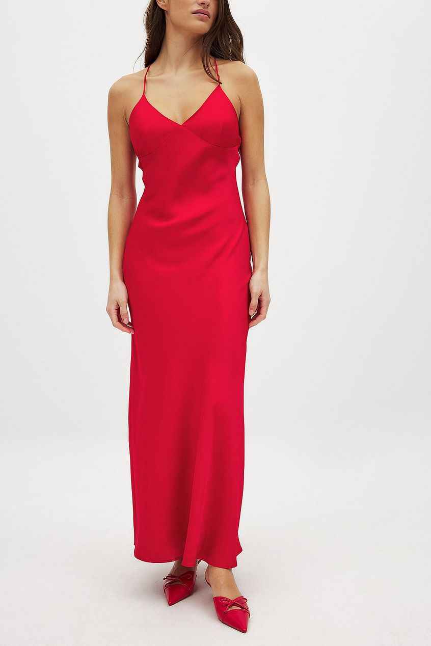 Na-kd Satin Slip Dress