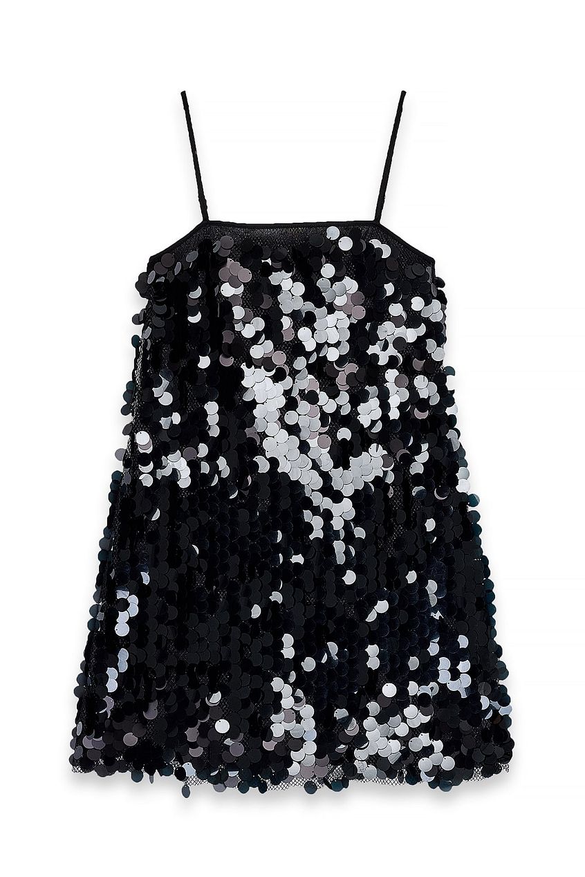 Na-kd Sequin Mini Slip Dress