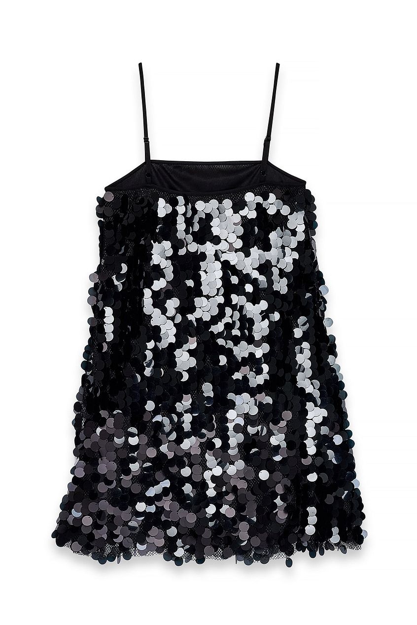 Na-kd Sequin Mini Slip Dress