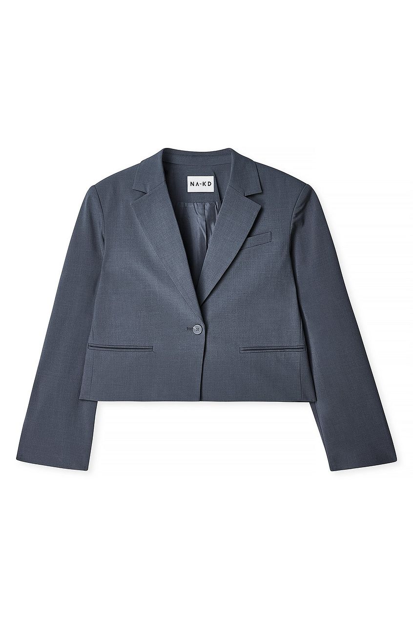 Na-kd Short Tailored Straight Blazer