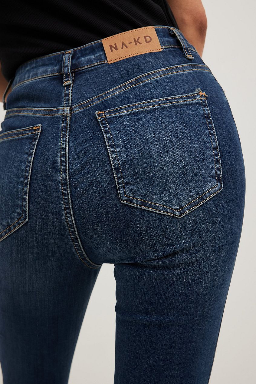 Skinny High Waist Stretch Jeans