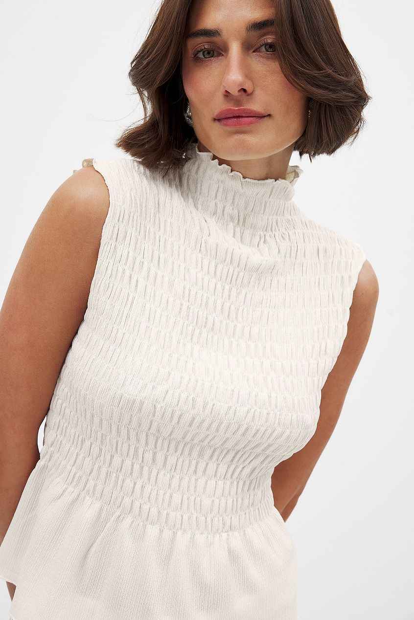 Na-kd Sleeveless Smock Top